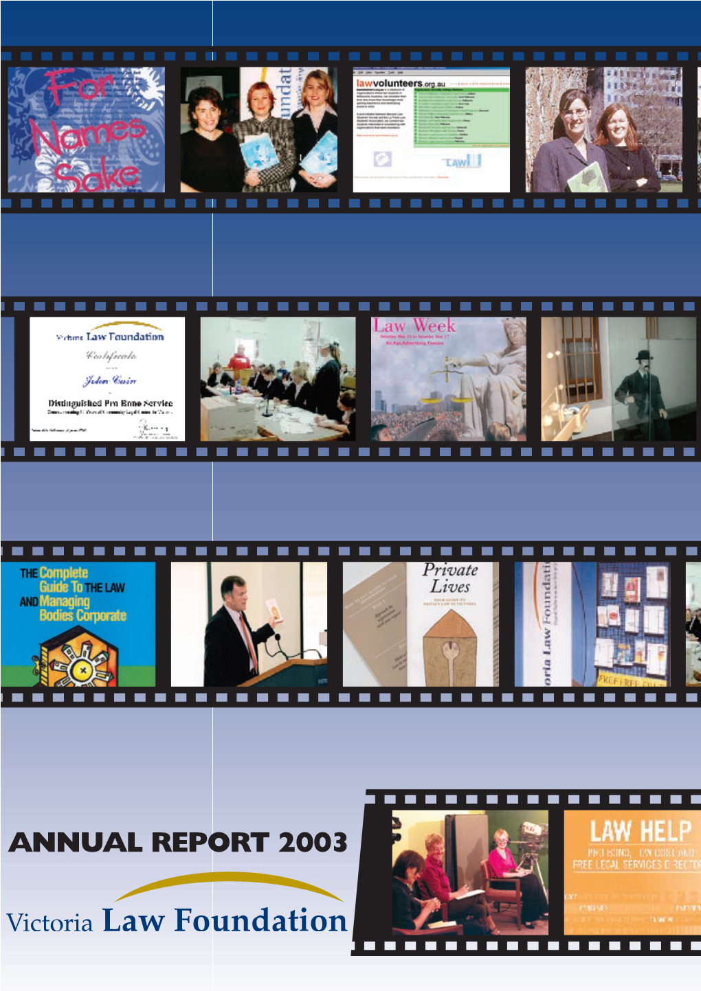ANNUAL REPORT 2003 >Contents