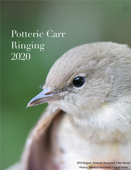 Potteric Carr Ringing 2020