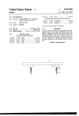 United States Patent (19) [11] 3,925,898 Melnik (45) Dec