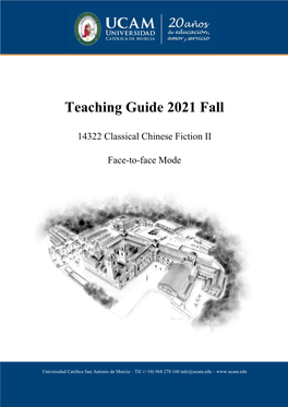 Teaching Guide 2021 Fall