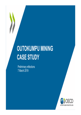 Outokumpu Mining Case Study