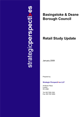 Basingstoke & Deane Borough Council Retail Study Update