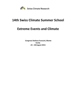 Swiss!Climate!Summer!