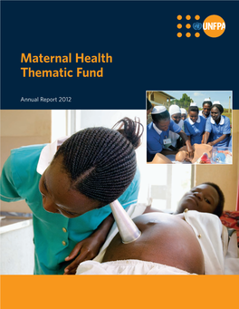 Maternal Health Thematic Fund