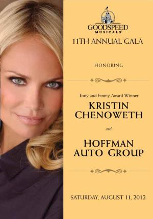 Kristin Chenoweth Hoffman Auto Group