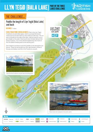 Paddle the Length of Llyn Tegid (Bala Lake) and Back