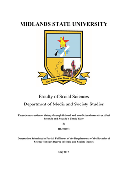 Munashe Mudzingwa Dissertation Final for Print.Pdf