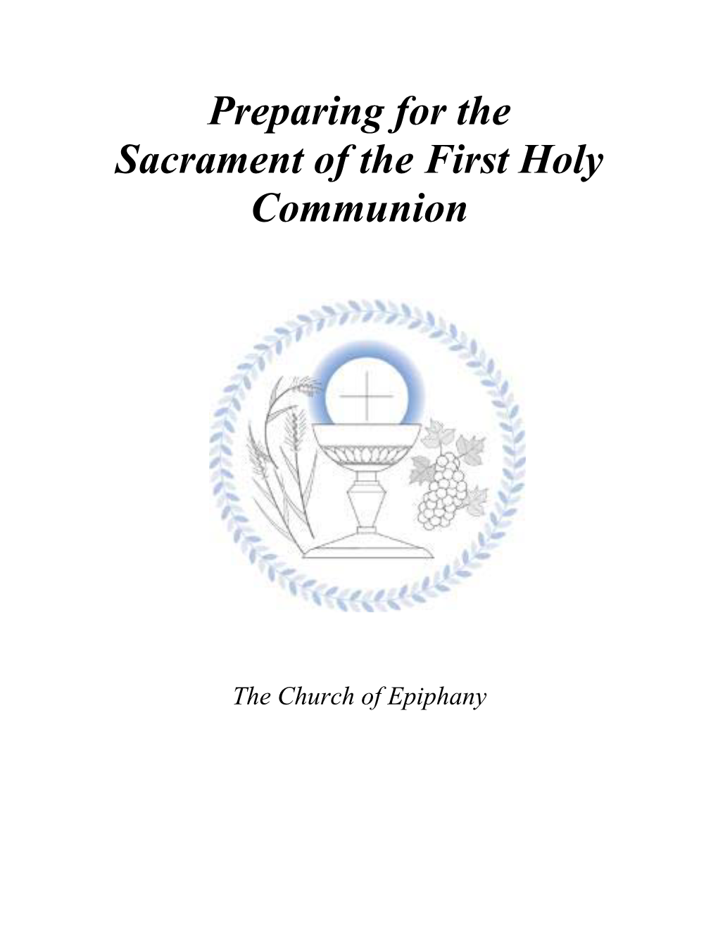 Communion Handbook