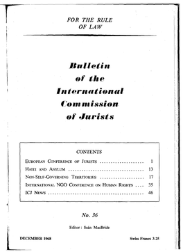 ICJ Bulletin-36-1968-Eng