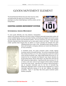Goods Movement Element