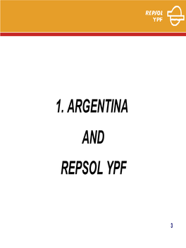 1. Argentina and Repsol Ypf