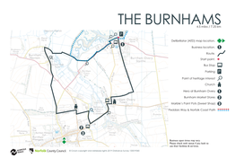 THE BURNHAMS4.5 Miles / 7.25 Km
