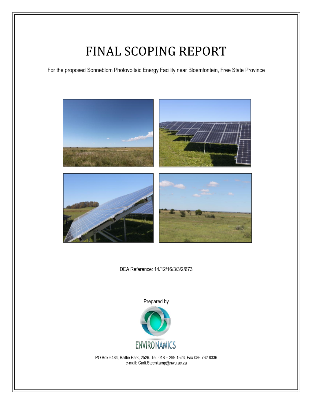Final Scoping Report