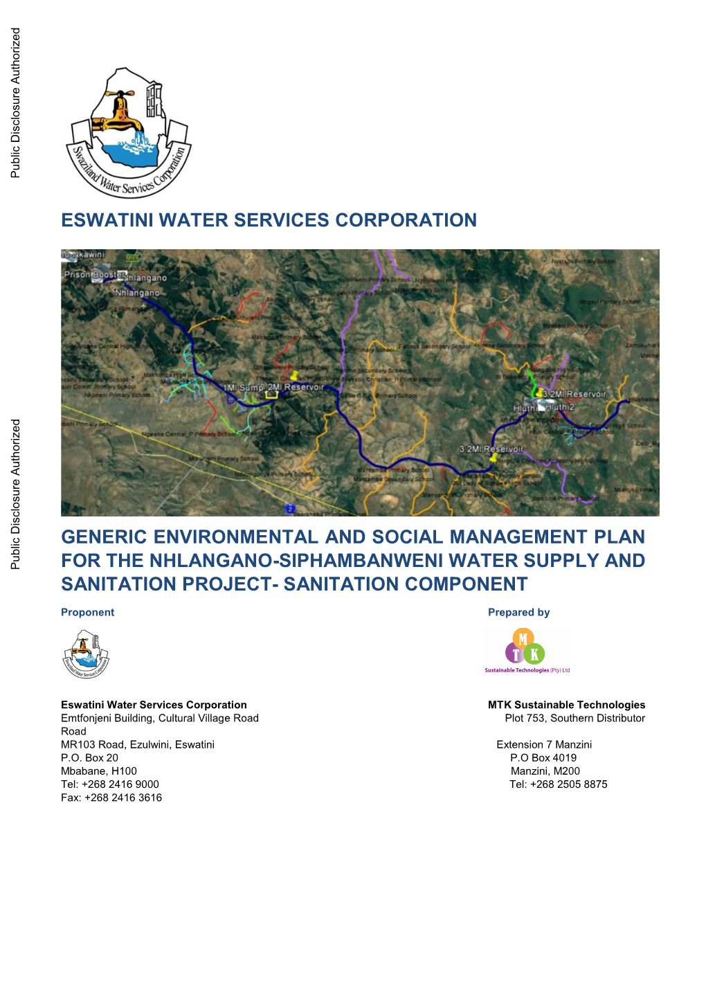 Eswatini Water Services Corporation Generic