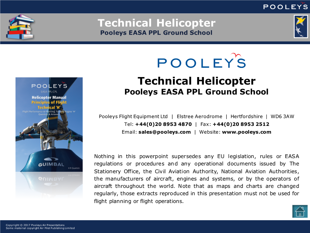 Pooleys Technical H Powerpoint 2017
