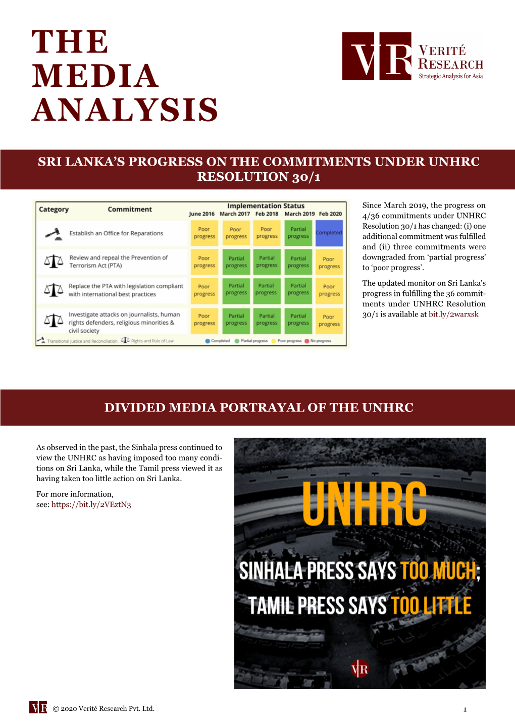 The Media Analysis