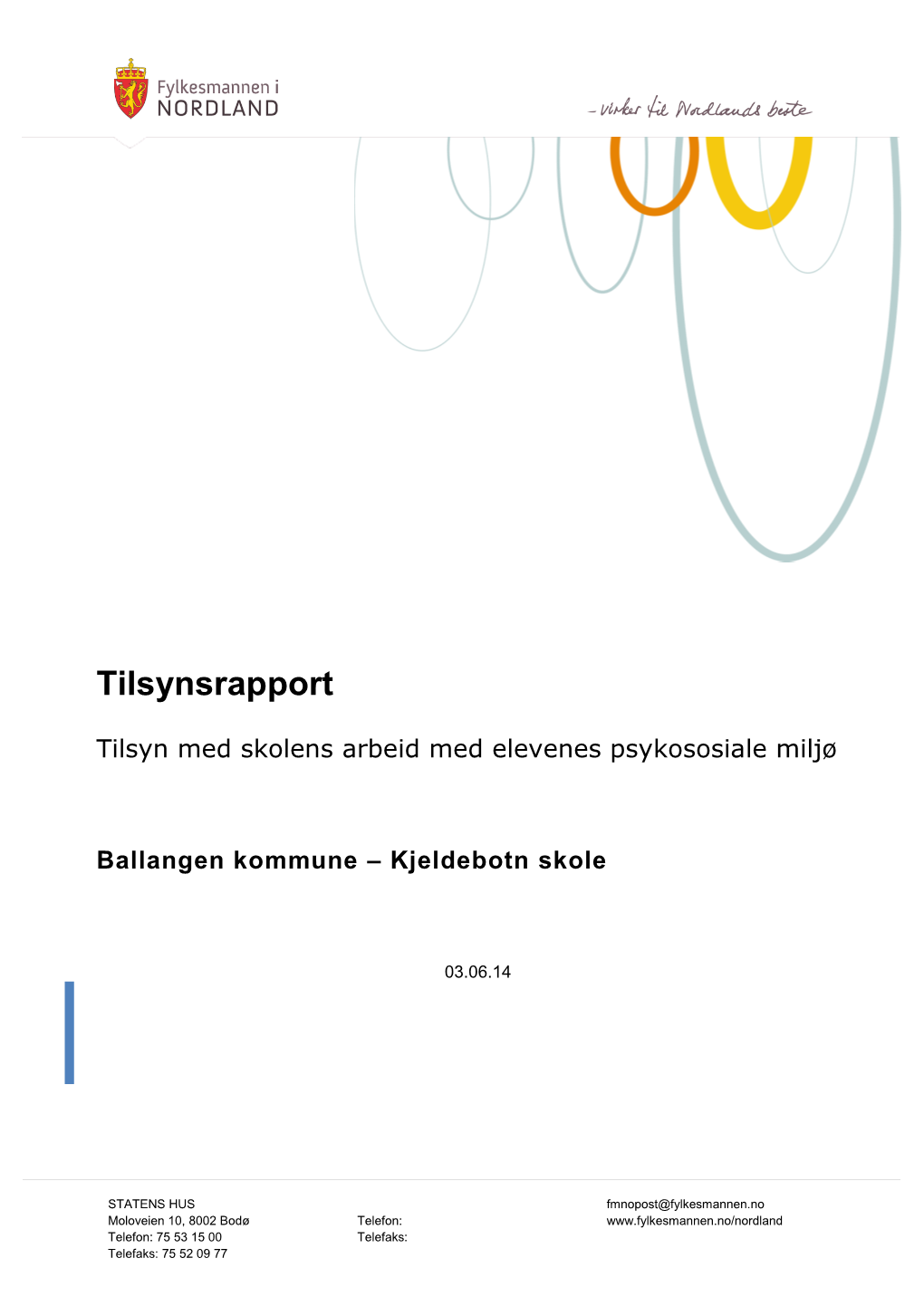 Tilsynsrapport Farge FMNO