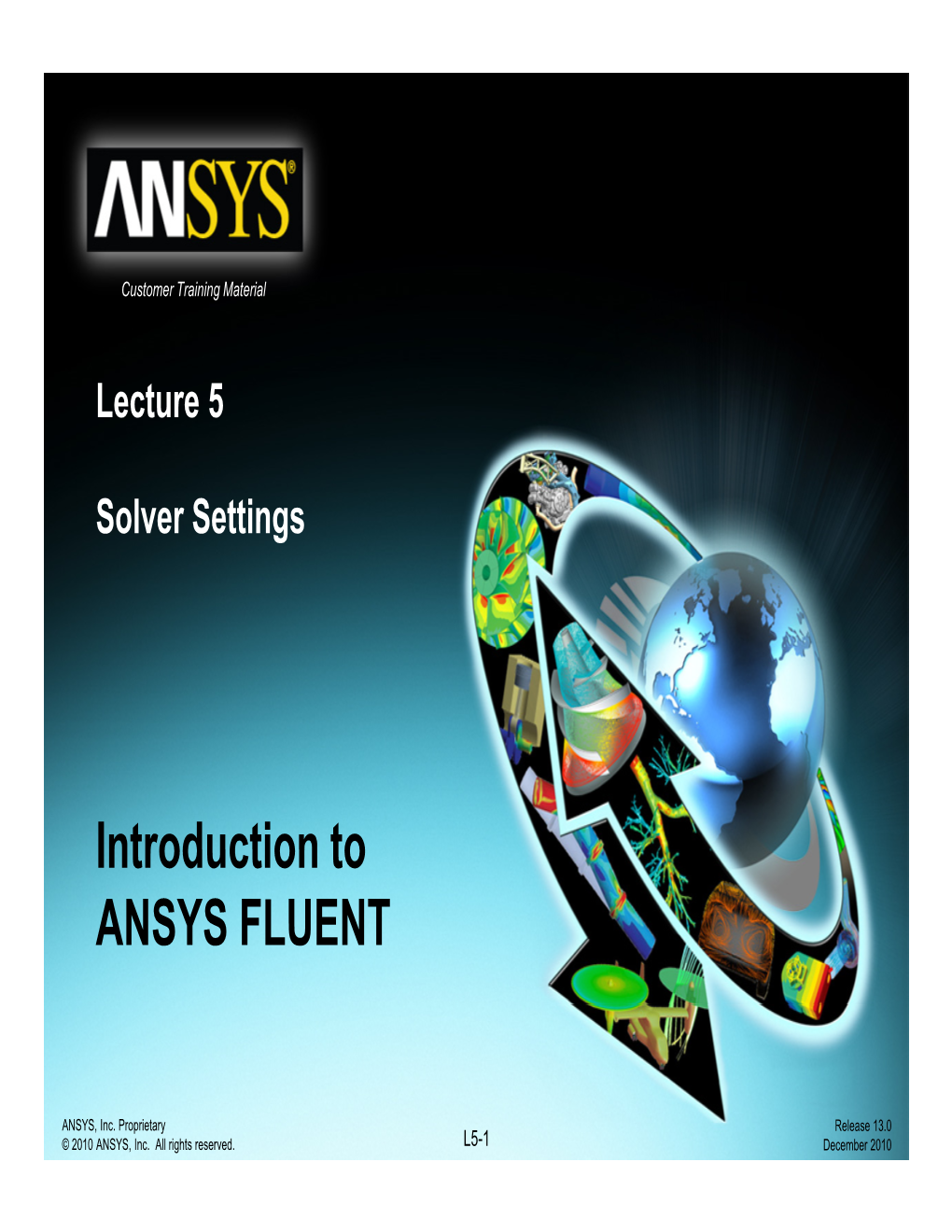 Introduction to Introduction to ANSYS FLUENT