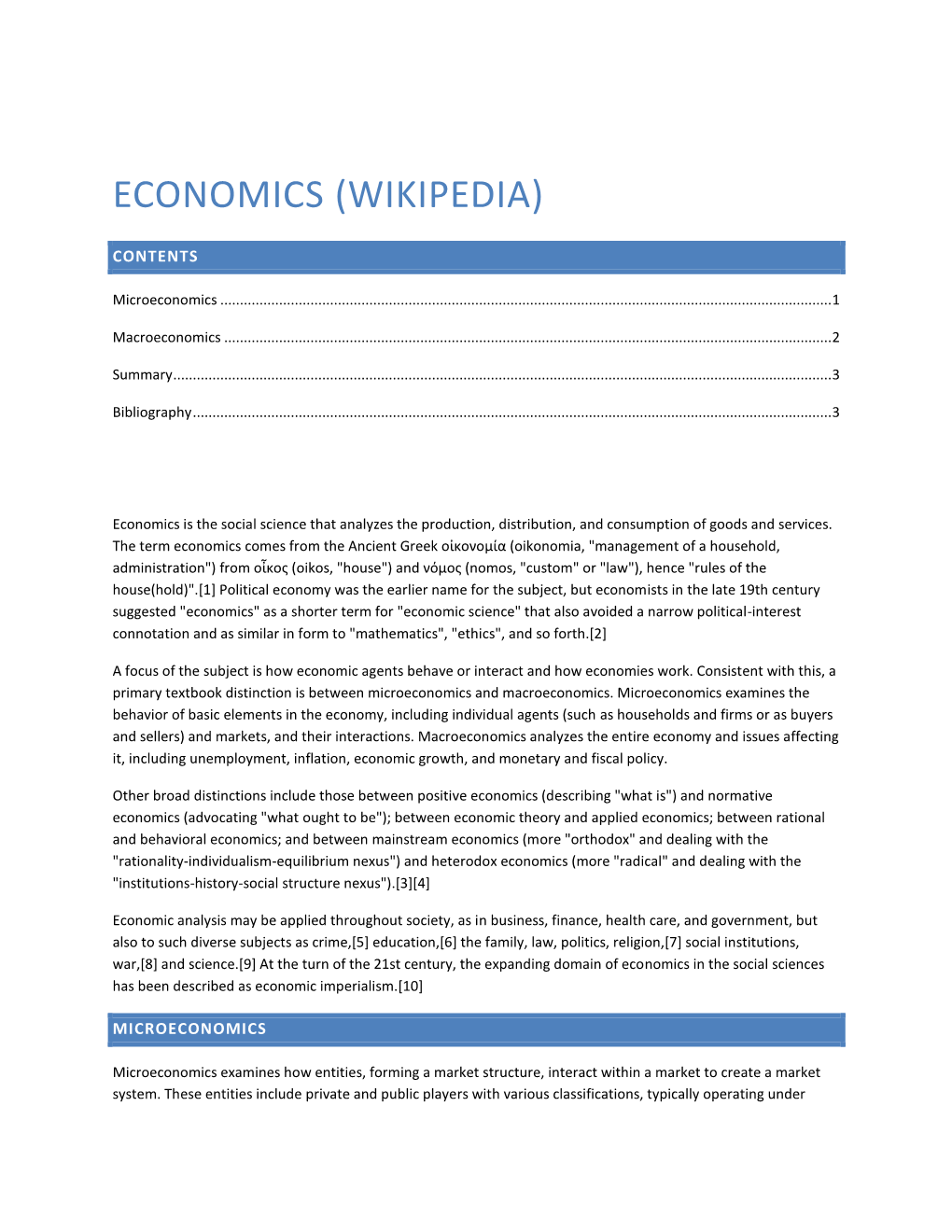 Economics (Wikipedia)