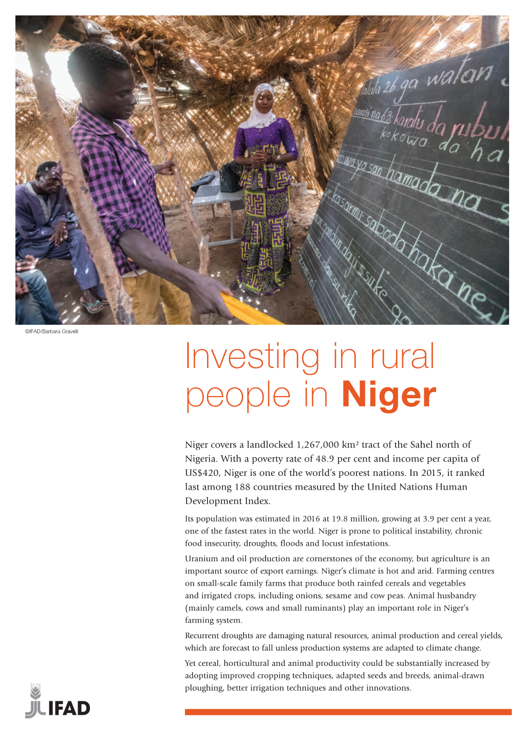 Investing in Rural People in Niger