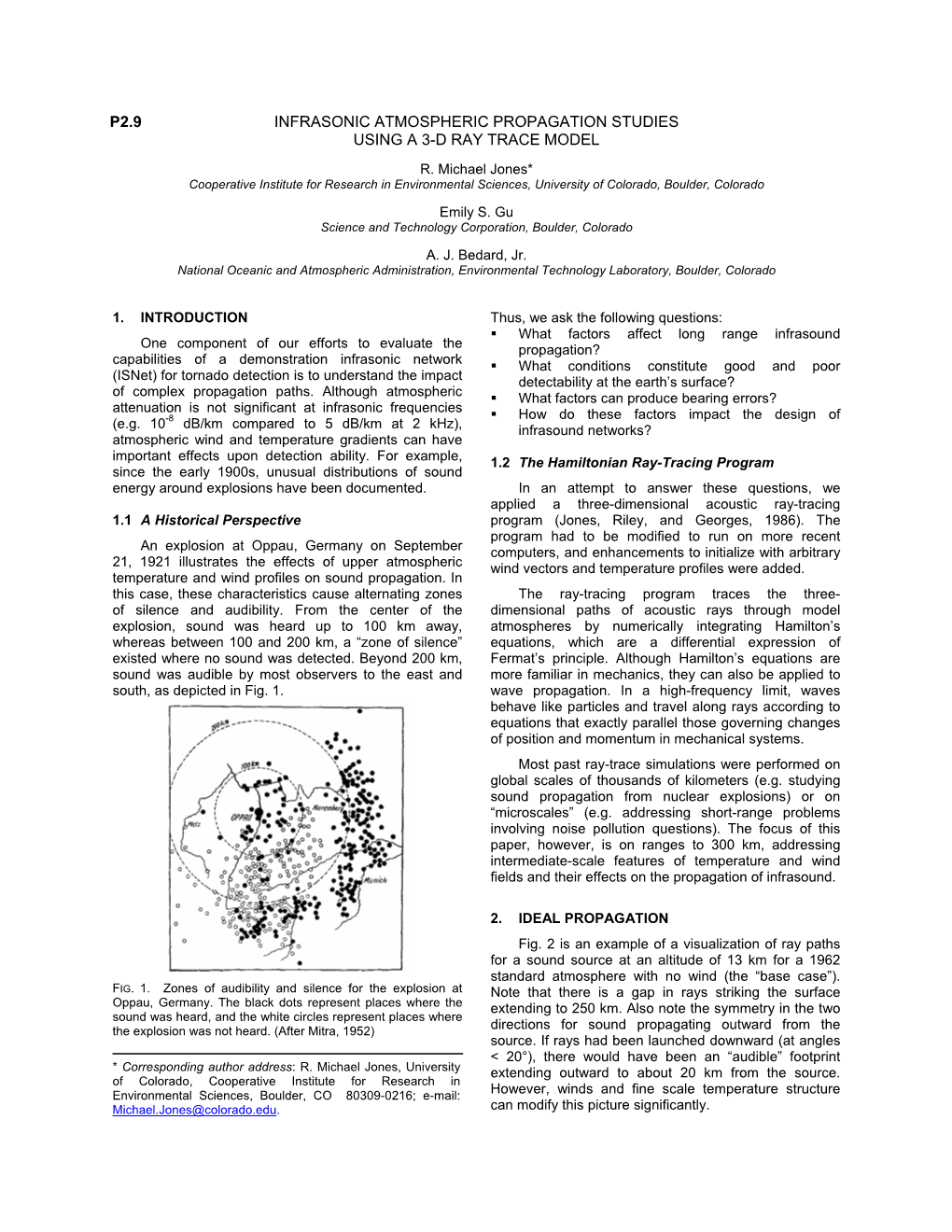 Infrasonic Atmospheric Propagation Studies Using a 3-D Ray Trace Model