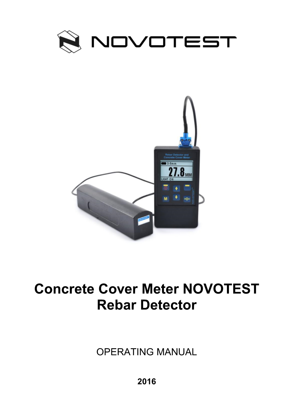 Concrete Cover Meter NOVOTEST Rebar Detector