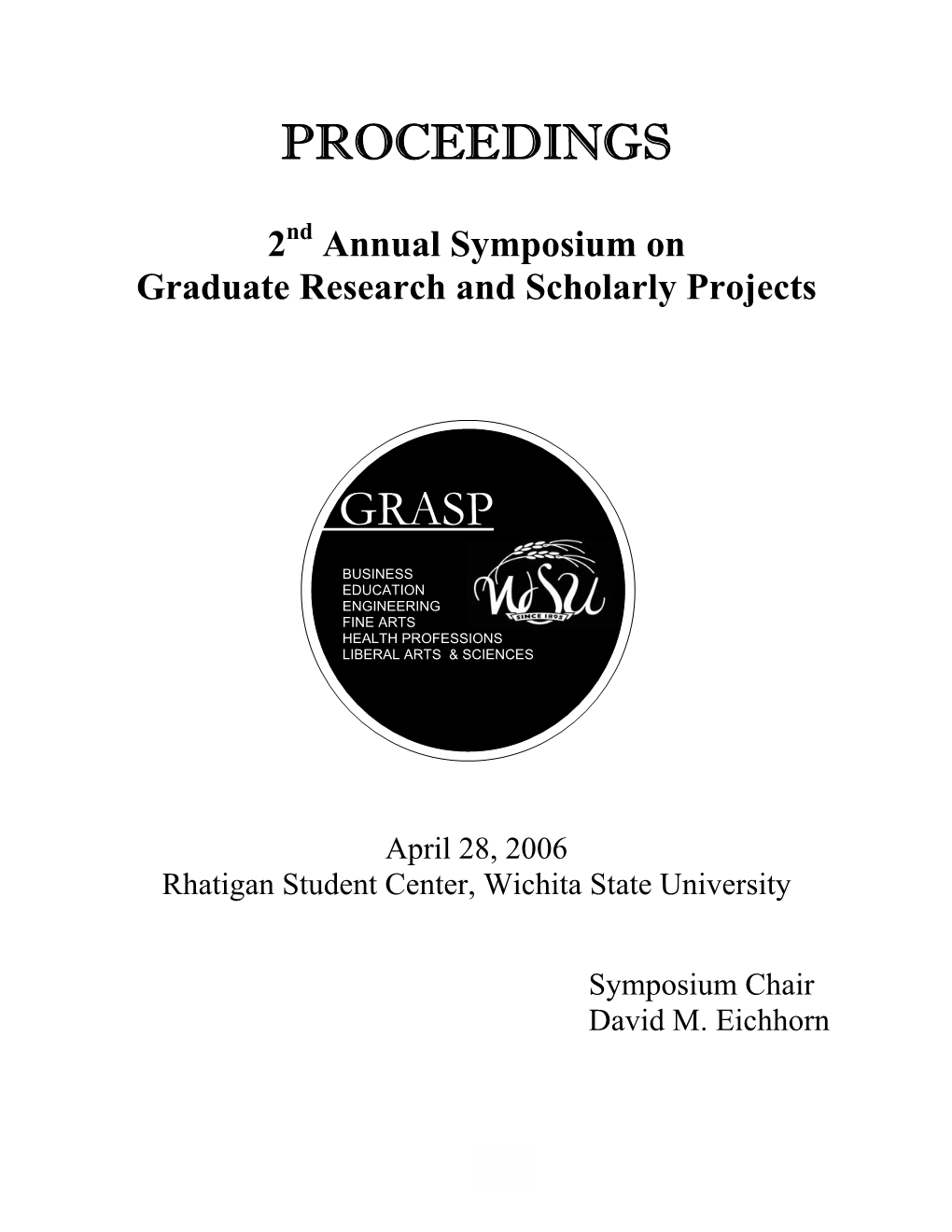 Proceedings Grasp