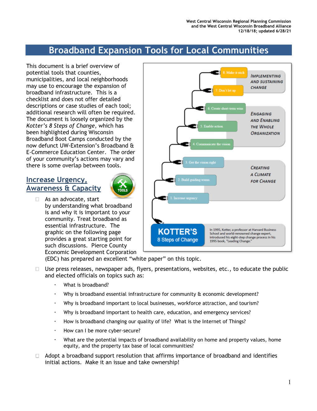 Broadband Expansion Tools for Local Communities