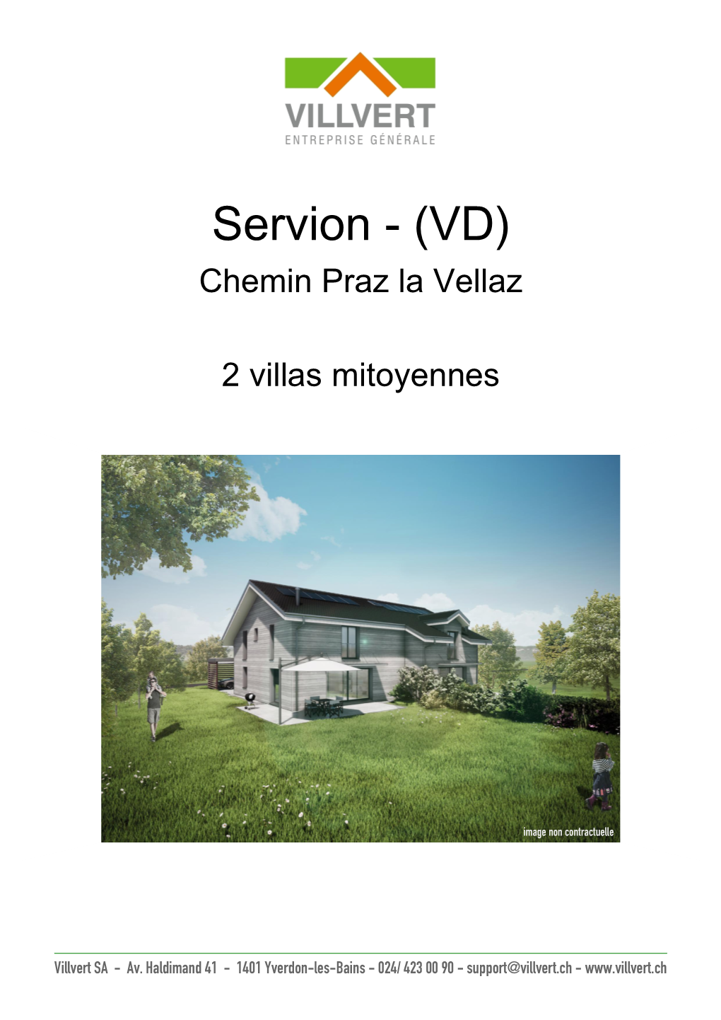 Servion - (VD) Chemin Praz La Vellaz