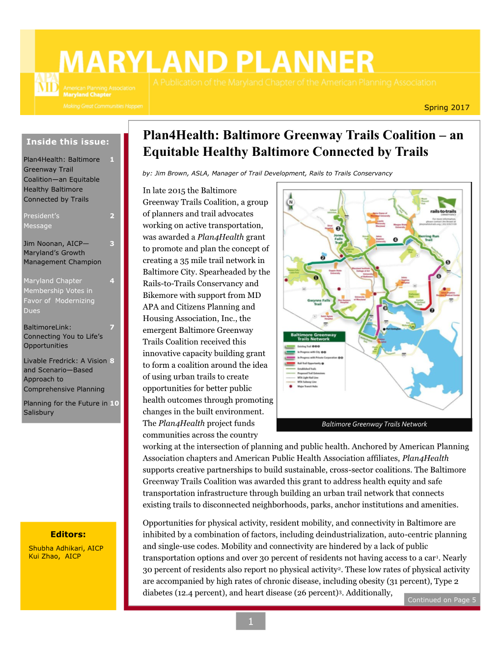 Baltimore Greenway Trails Coalition