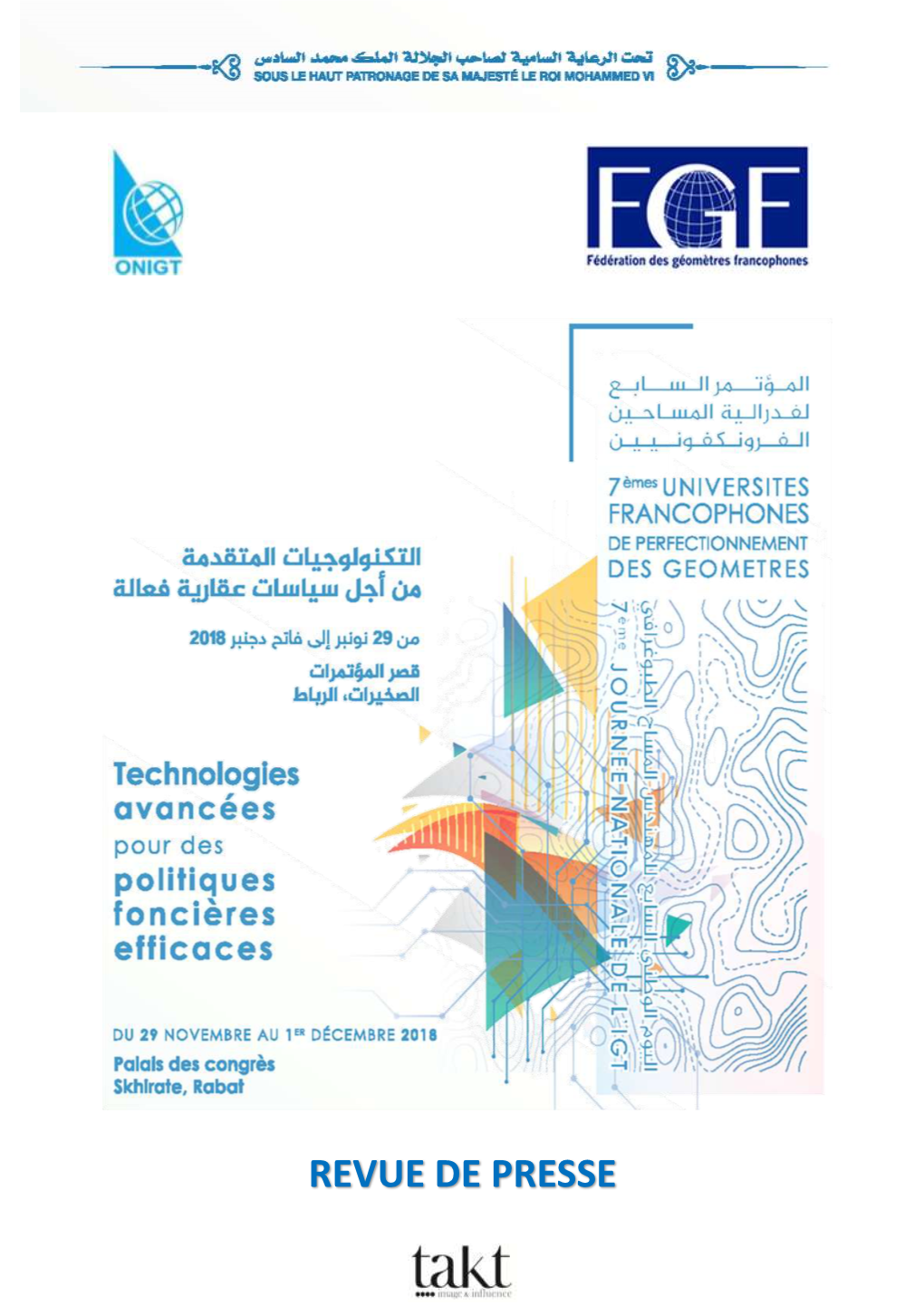 Pige Congrès FGF-ONIGT