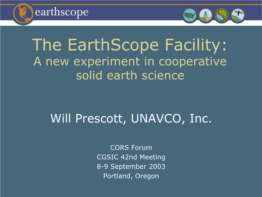 Earthscope Management