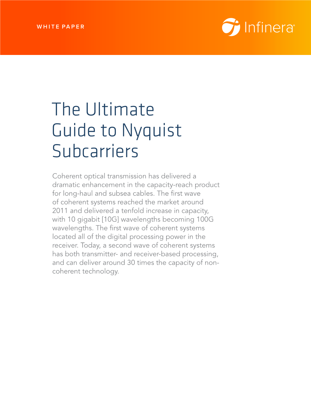 The Ultimate Guide to Nyquist Subcarriers