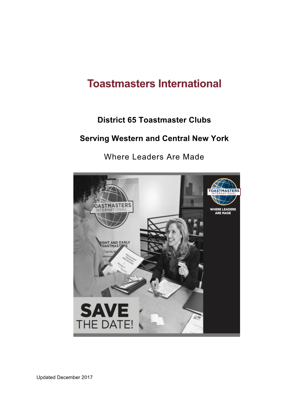 Toastmasters International