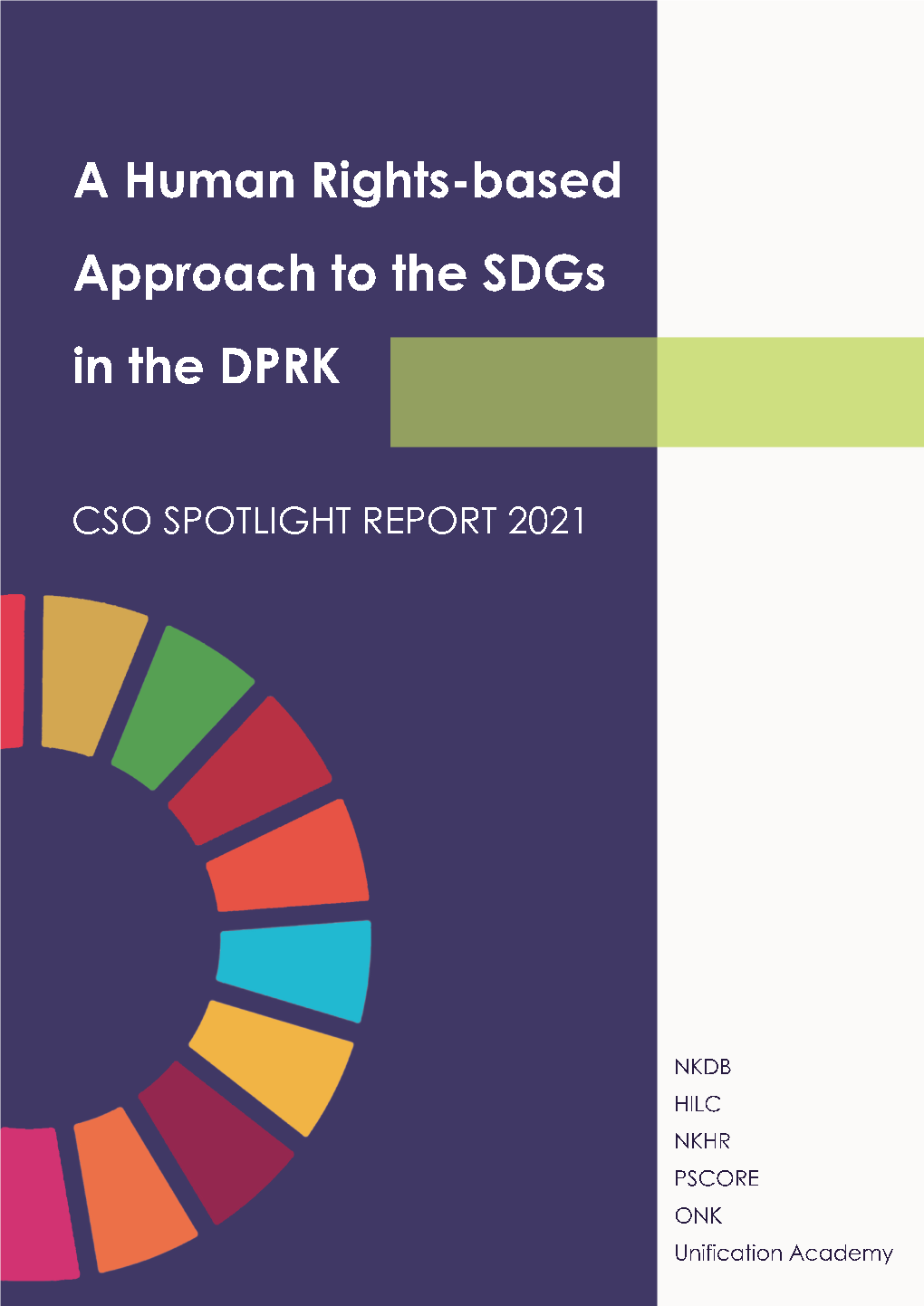 A Human Rights-Based Approach to the Sdgs in the DPRK