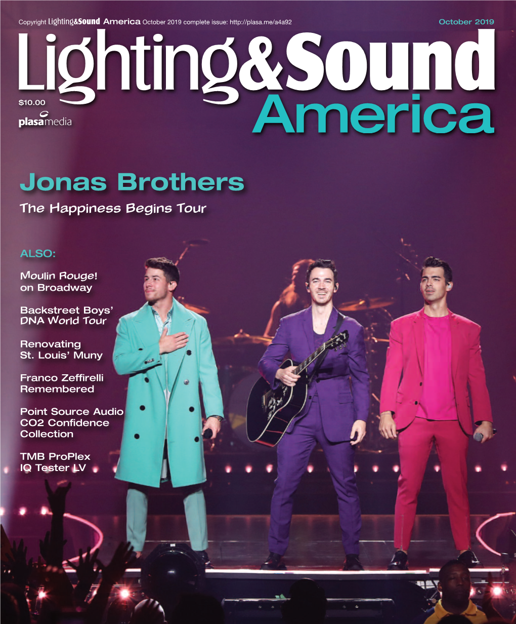 Jonas Brothers the Happiness Begins Tour