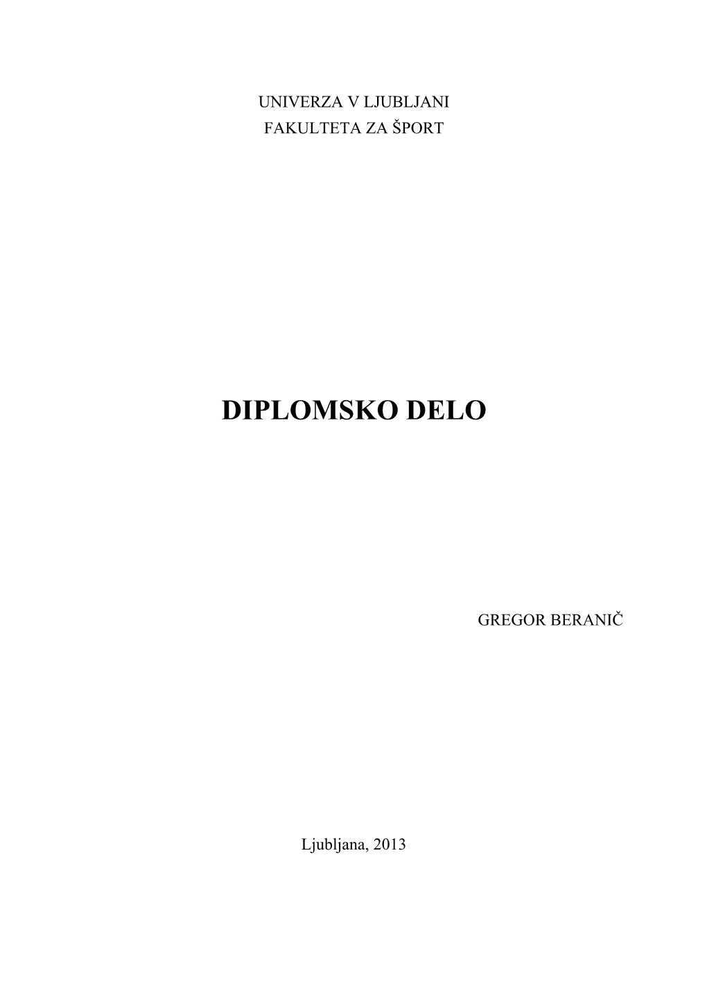 Diplomsko Delo