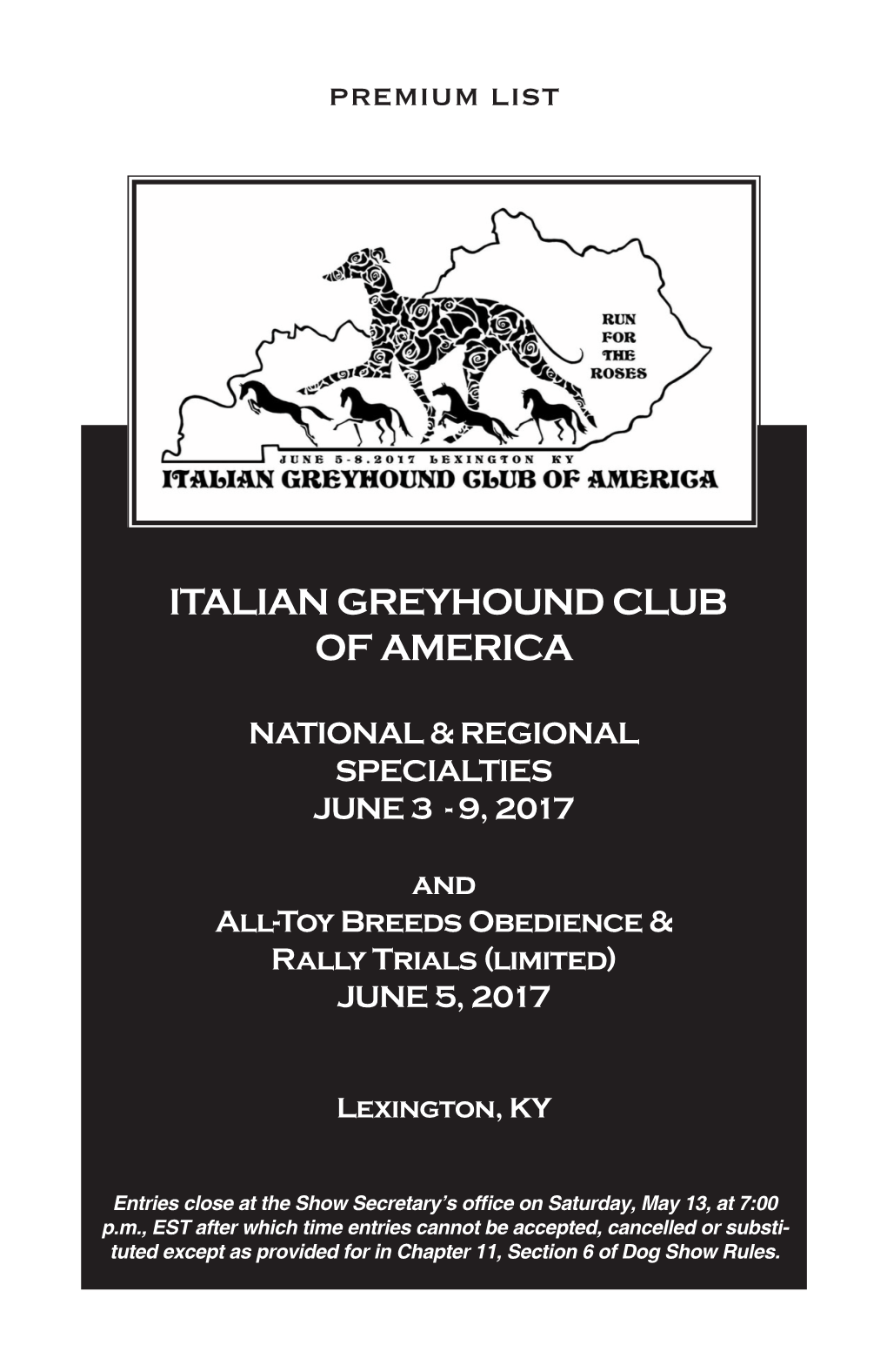 Italian Greyhound Club of America