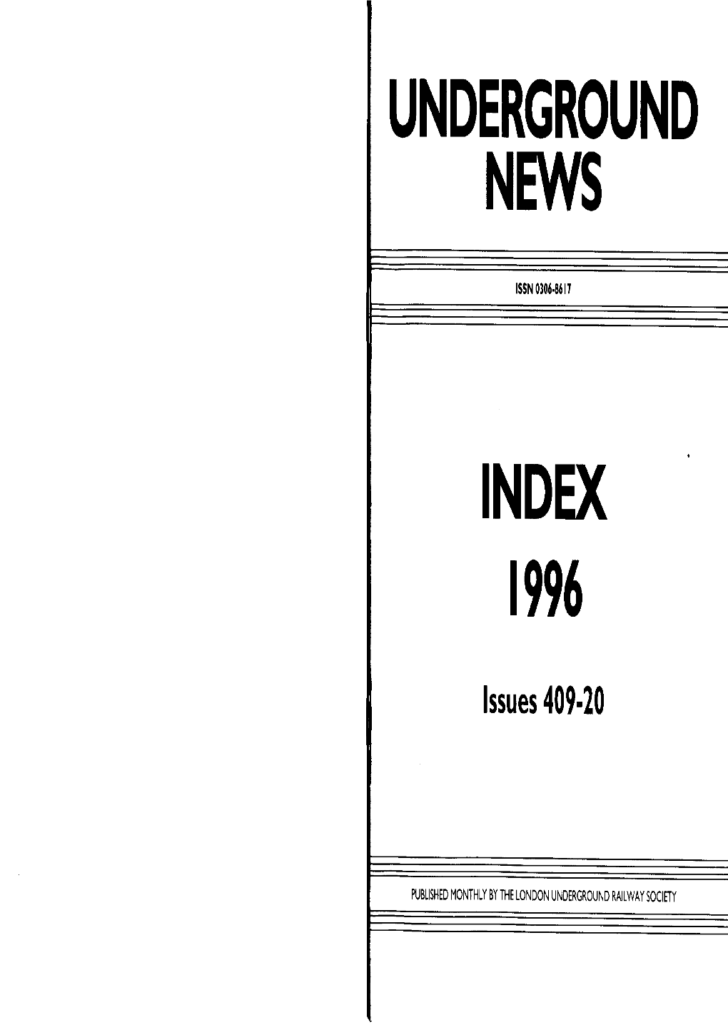 Underground News Index 1996