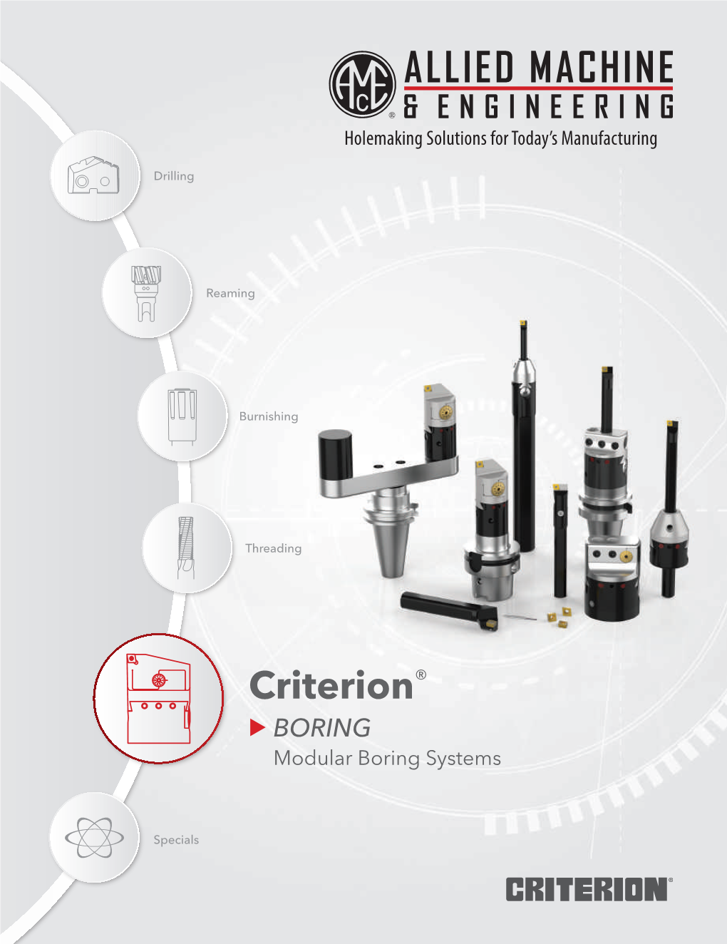 Criterion® Boring Tools - Accuthread® 856: Pin Style