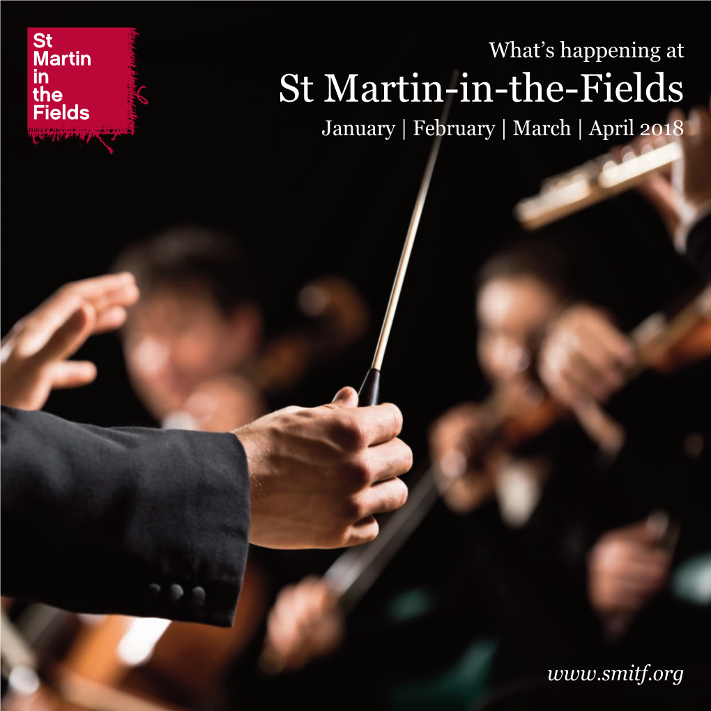 St Martin-In-The-Fields January | February | March | April 2018