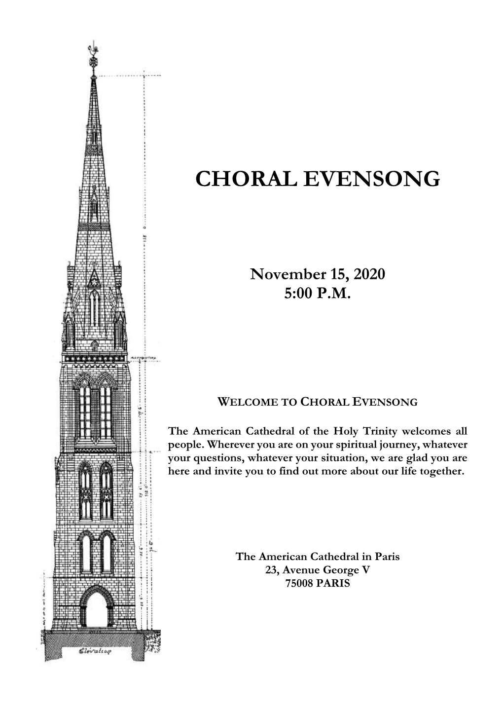 Choral Evensong