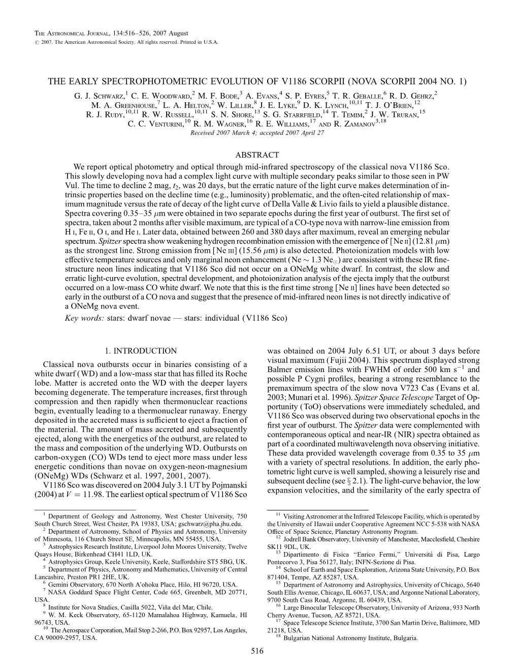 The Early Spectrophotometric Evolution of V1186 Scorpii (Nova Scorpii 2004 No