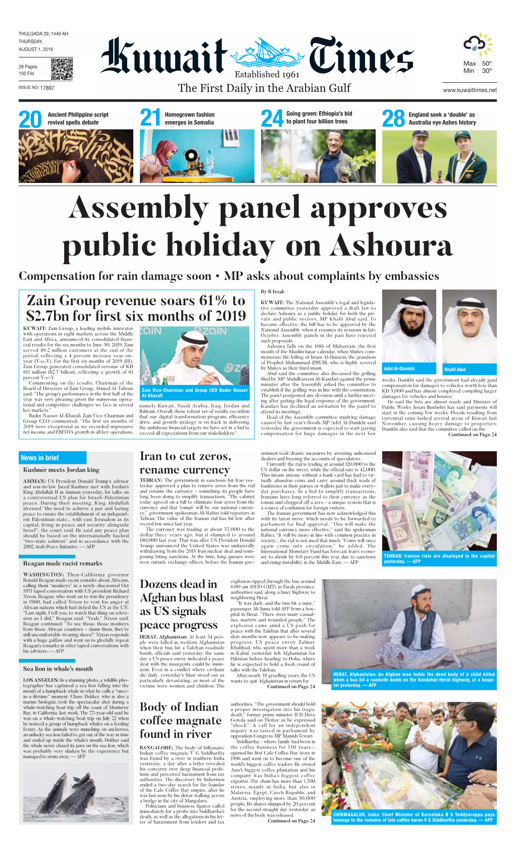 Kuwaittimes 1-8-2019.Qxp Layout 1