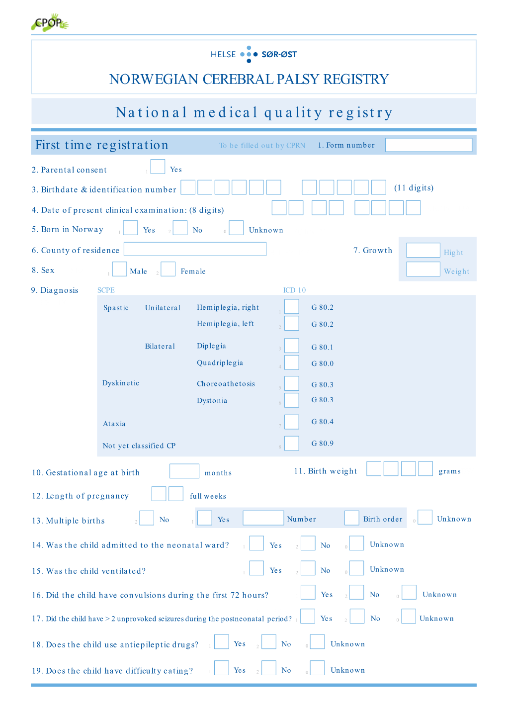 National Medical Quality Registry