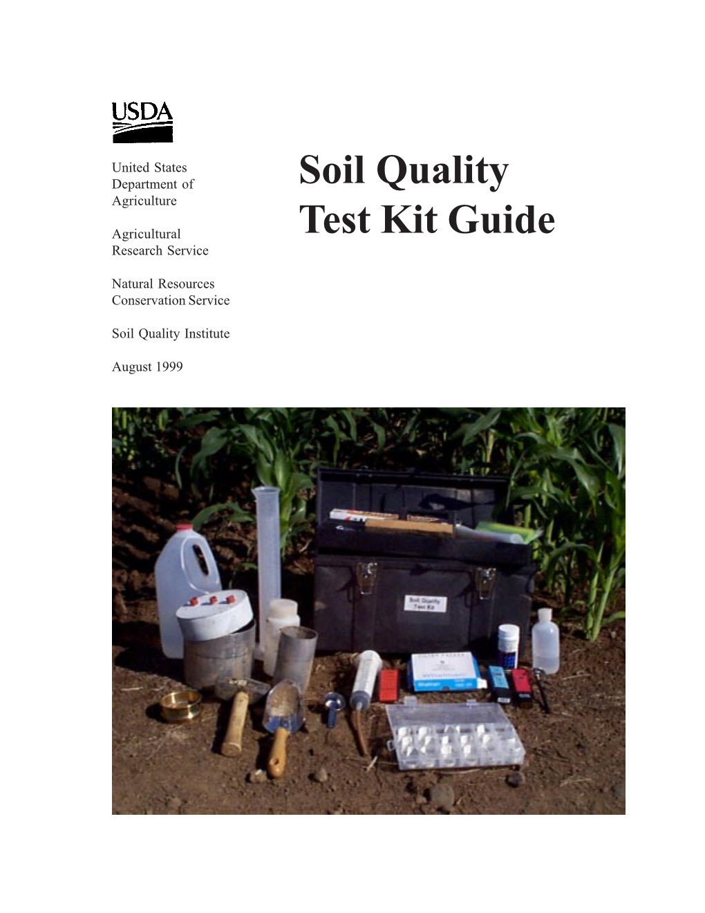 Soil Quality Test Kit Guide Is a Dynamic Document