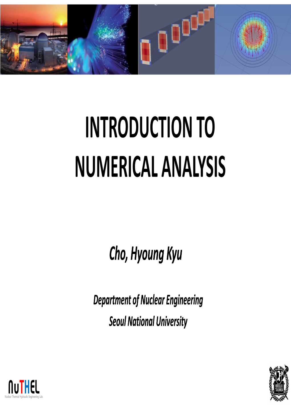 Introduction to Numerical Analysis