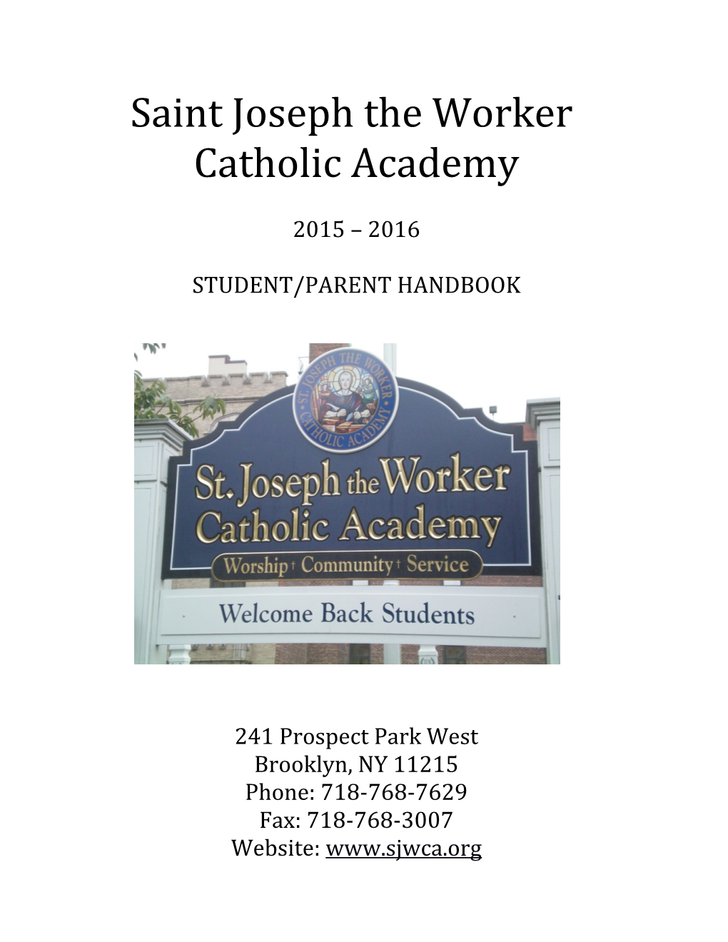 Saint Joseph the Worker