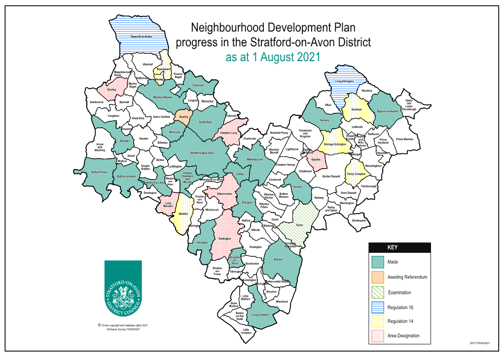 Neighbourhood Development Plan Status