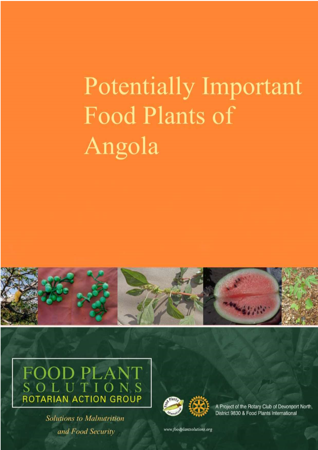 Potentially Important Food Plants of Angola